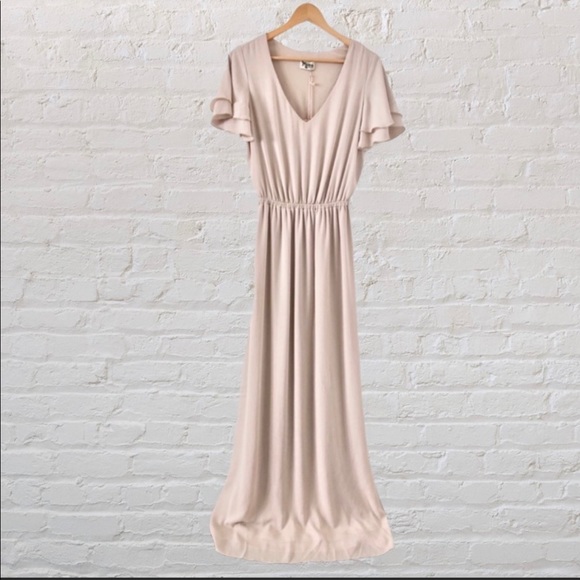 Show Me Your Mumu Michelle Boho Maxi Dress  crisp - Picture 2 of 6